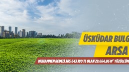 İstanbul Büyükşehir Belediye Üsküdarda Arsa Satış İhalesi Yapılacaktır