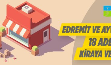 Edremit ve Ayvalık’ta Kiralık Büfe İhalesi (18 Adet)