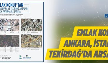 Emlak Konuttan Ankara, İstanbul Ve Tekirdağda Arsa Satışı