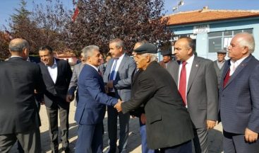 Vali yardımcılarından köy ziyareti