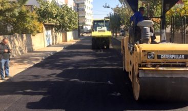 Yeşilyurt Mahallesinde Asfalt Çalışması