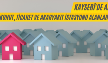 Kayseri Büyükşehir Belediyesinden Satılık Gayrimenkuller