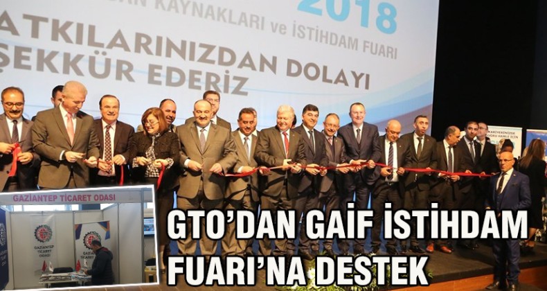 Gaziantep İstihdam Fuarı (GAİF) Standına Yoğun İlgi