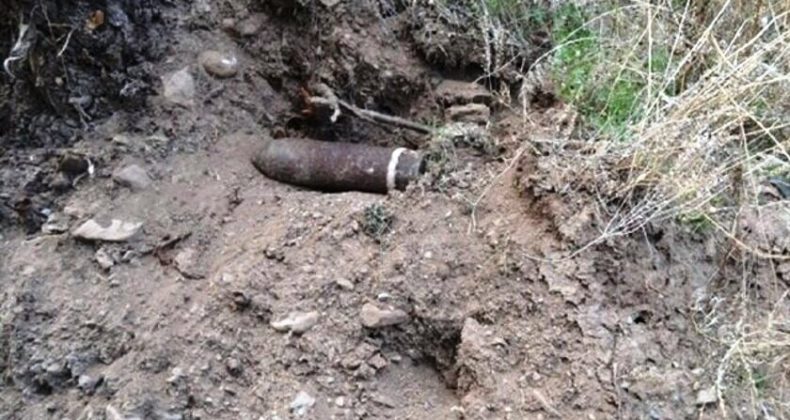 Zonguldak Kilimli Kaymakamlık Bina İnşaatından Top Mermisi Çıktı