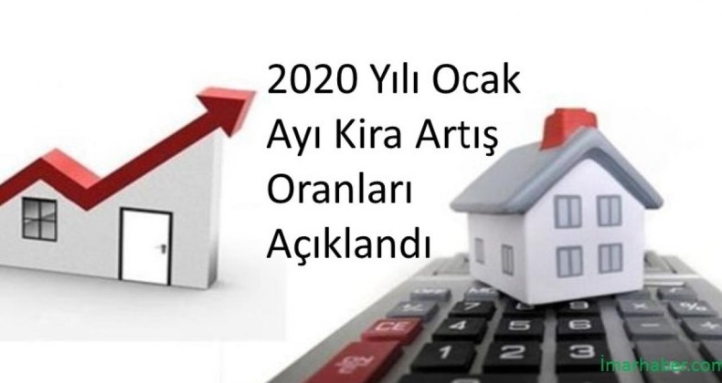 2020 Yılı Ocak Ayı Kira Artış Oranları Açıklandı