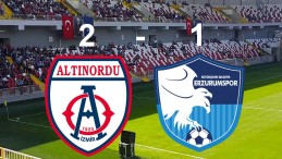 Altınordu Erzurumspor Maç Özeti
