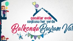 Öğrenciler Evlerinin Duvar ve Balkonlarını Süsleyerek 23 Nisan’a Hazırlanıyor