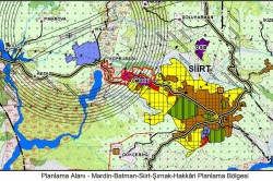 Mardin-Batman-Siirt-Şırnak-Hakkari Planlama Bölgesi Çevre Düzeni Planı Değişikliği