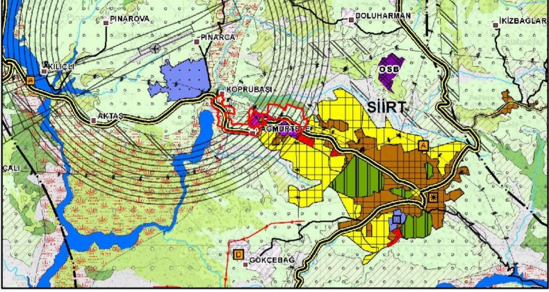 Mardin-Batman-Siirt-Şırnak-Hakkari Planlama Bölgesi Çevre Düzeni Planı Değişikliği