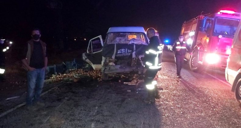 Afyon Sandıklı’da Trafik Kazası!