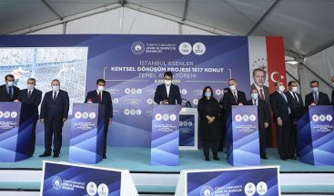 İstanbul Esenler’de 1617 Konutun Temeli Atıldı