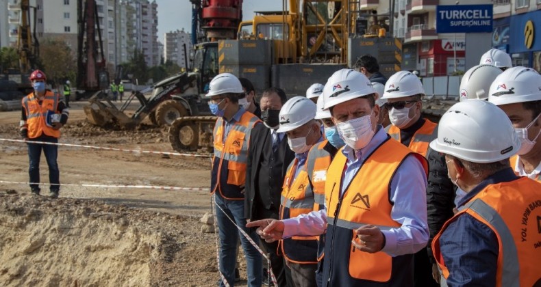 Forum Katlı Kavşak Projesinin yüzde 30’u tamamlandı