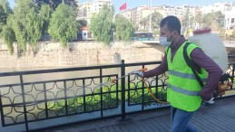 Hatay’ın 15 İlçesinde Dezenfekte Çalışması