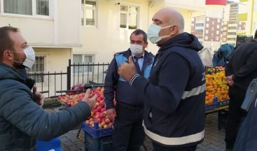 İlkadım’da pazarlara sıkı denetim: 3 pazarcıya ceza