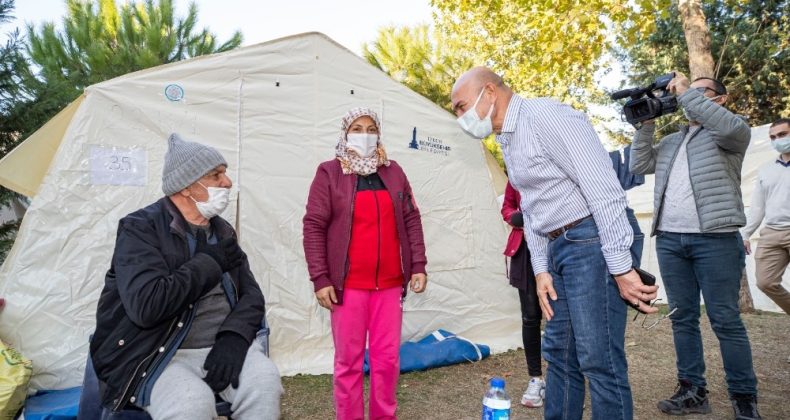 İzmir’de Son Çadır da Bugün Kaldırıldı