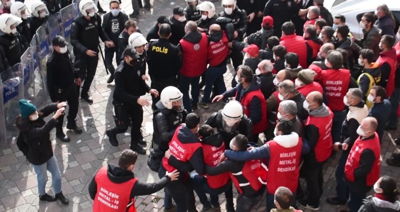 Kocaeli’den Ankara’ya Yürümek İsteyen İşçiler Gözaltına Alındı