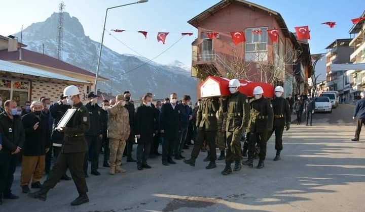 Kore Gazisi Ebediyete Uğurlandı