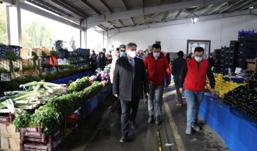 Kayseri Melikgazi’de Pazar Yeri Denetimleri