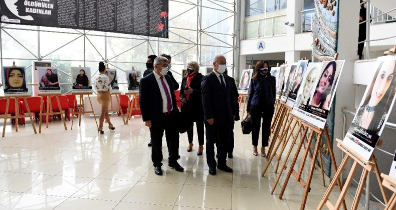 Muratpaşa’da kadına şiddete yönelik fotoğraf sergisi