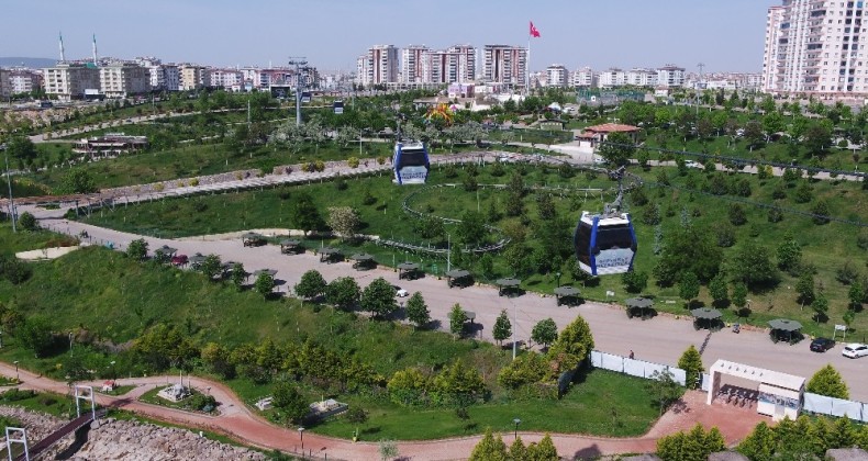 Gaziantep’te Yeşil Alanlar Arttırıldı