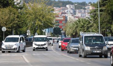 Samsun’da motorlu kara taşıt sayısı bir yılda 17 bin 571 adet arttı