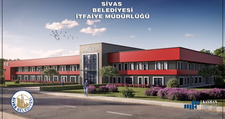 Sivas Yeni İtfaiye Binası Eylül 2021’de Hizmete Girecek