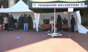 Yenişehir Belediyesinde hafta sonu vezneler açık