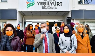 Yeşilyurt’ta kadına şiddete karşı uluslararası mücadele