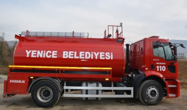 Açılan kampanya ile belediyeye yeni itfaiye alındı