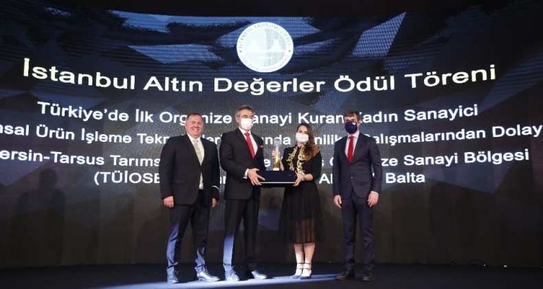 Akyürek Balta’ya ‘Yılın Sanayici İş Kadını” ödülü