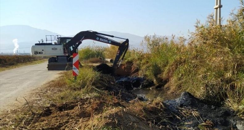 Alaşehir’de dereler temizleniyor