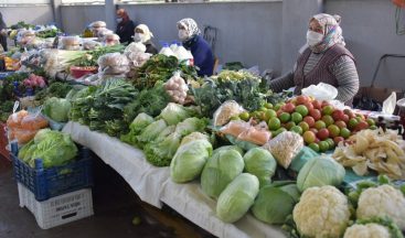 Aliağa Köy Pazarına ilgi büyük