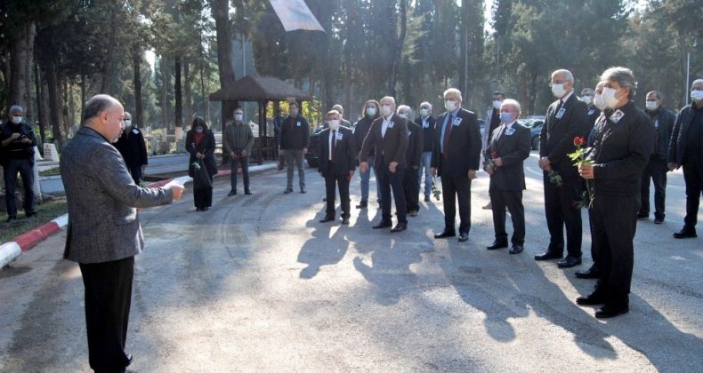 Başkan Tarhan, Akın Özdemir’in anma törenine katıldı