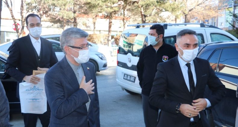 Başkonsolos Sajad Soltanzadeh, Erzurum İşkur İl Müdürlüğünü ziyaret etti