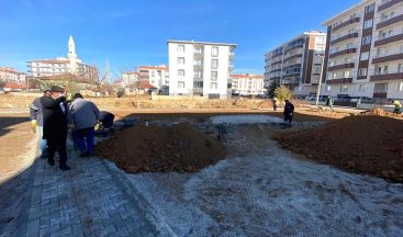 Belediye Başkanı Ekicioğlu, Yenice Mahallesinde çalışmaları yerinde inceledi