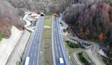 Bolu Dağı Tüneli tarihinin en sakin günlerini yaşıyor