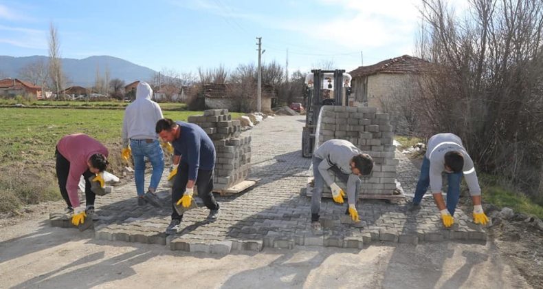 Çameli’de üst yapı çalışmaları devam ediyor