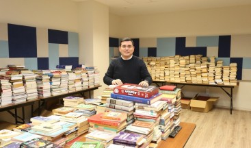 Cemil Meriç Kitaplığı’na 3 ayda 36 bin kitap bağışlandı