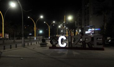 Cizre’de caddeler boş kaldı