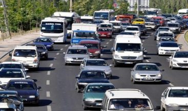 Denizli’de araç sayısı yüzde 3.7 artarak 426 bine ulaştı