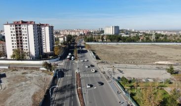 Elazığ Caddesi yenilenen yüzüyle hizmette