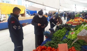 Ergene’de zabıtadan HES kodu denetimleri