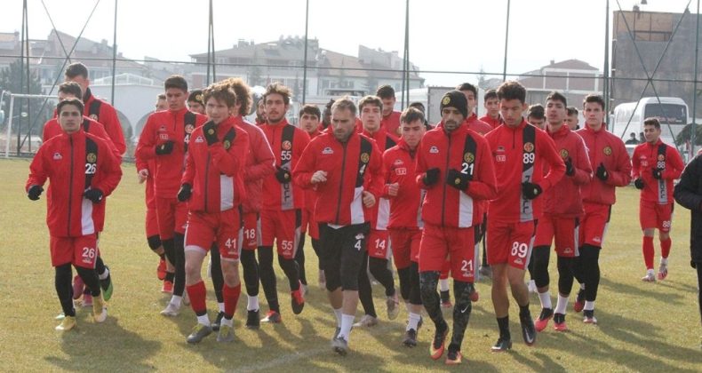 Eskişehirspor’da Bursaspor deplasmanı öncesi son antrenman