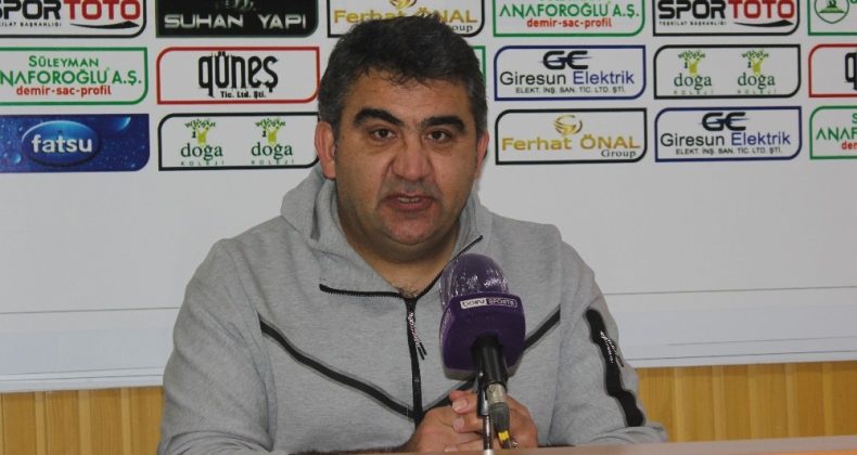 Giresunspor – Adana Demirspor maçının ardından