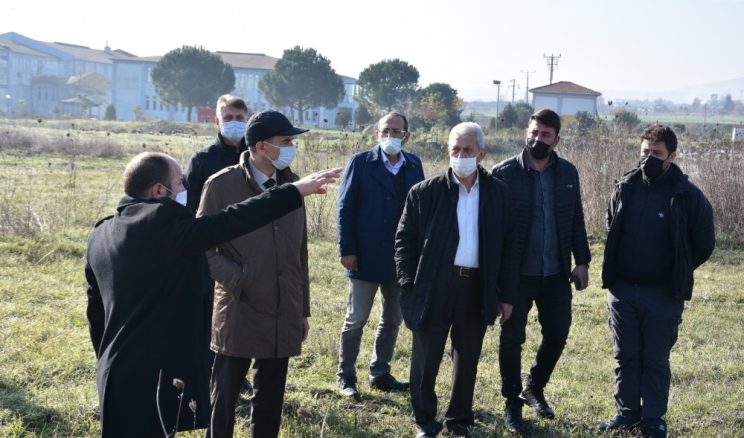 Gönen’de fakülte için sondaj çalışmaları başladı