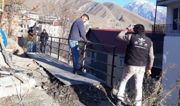 Hakkari Belediyesi uçurum kabusuna son verdi