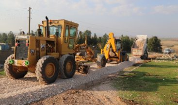 Haliliye Kırsalında Yeni Yapılan Yollar Hizmete Sunuluyor