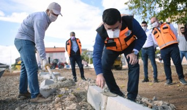 Hüsnü Karakaş mahallesi şehirleşiyor