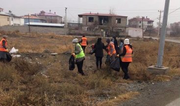 Iğdır’da Cadde ve Sokaklar temizleniyor