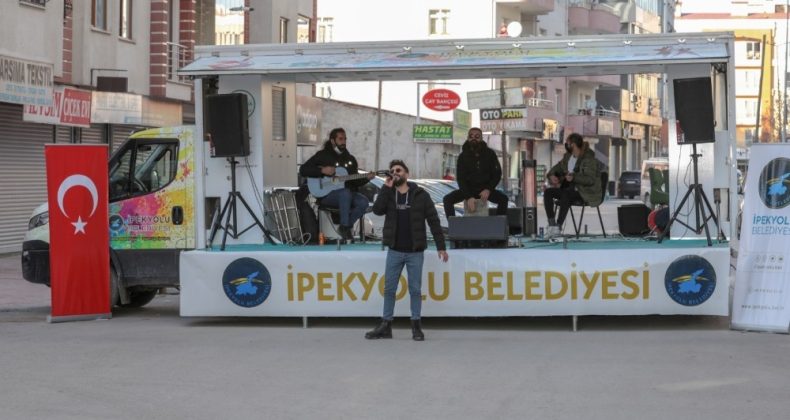 İpekyolu Belediyesinden korona virüslü günlerde konser